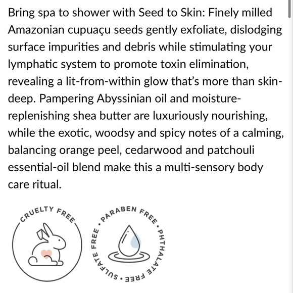 5/$25 Cela Seed to Skin Scrub New 20ml - Picture 6 of 8